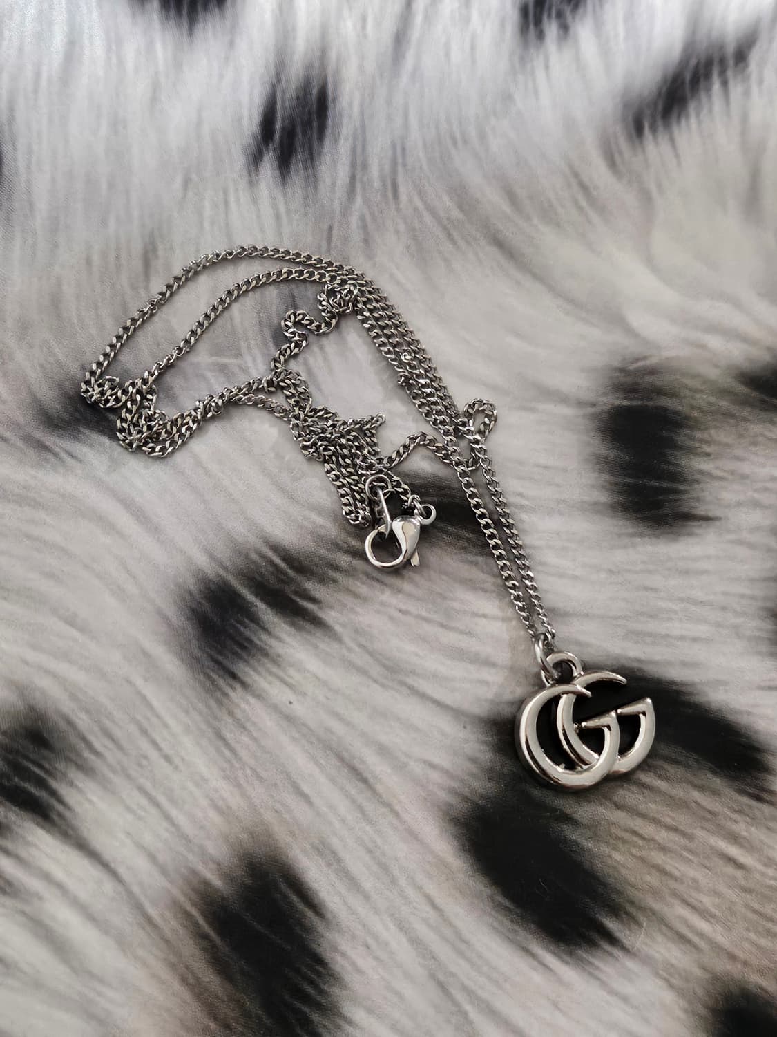 448 구찌 빈티지 목걸이 / 정품 업사이클링 남자목걸이 상품이미지1