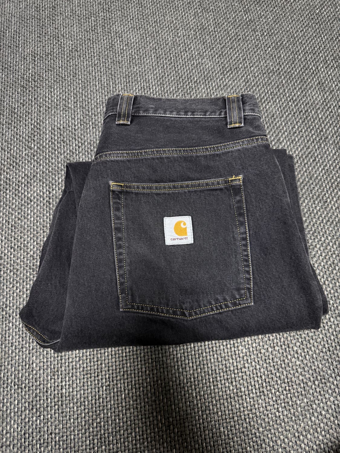 칼하트 흑청 데님 L 상품이미지3