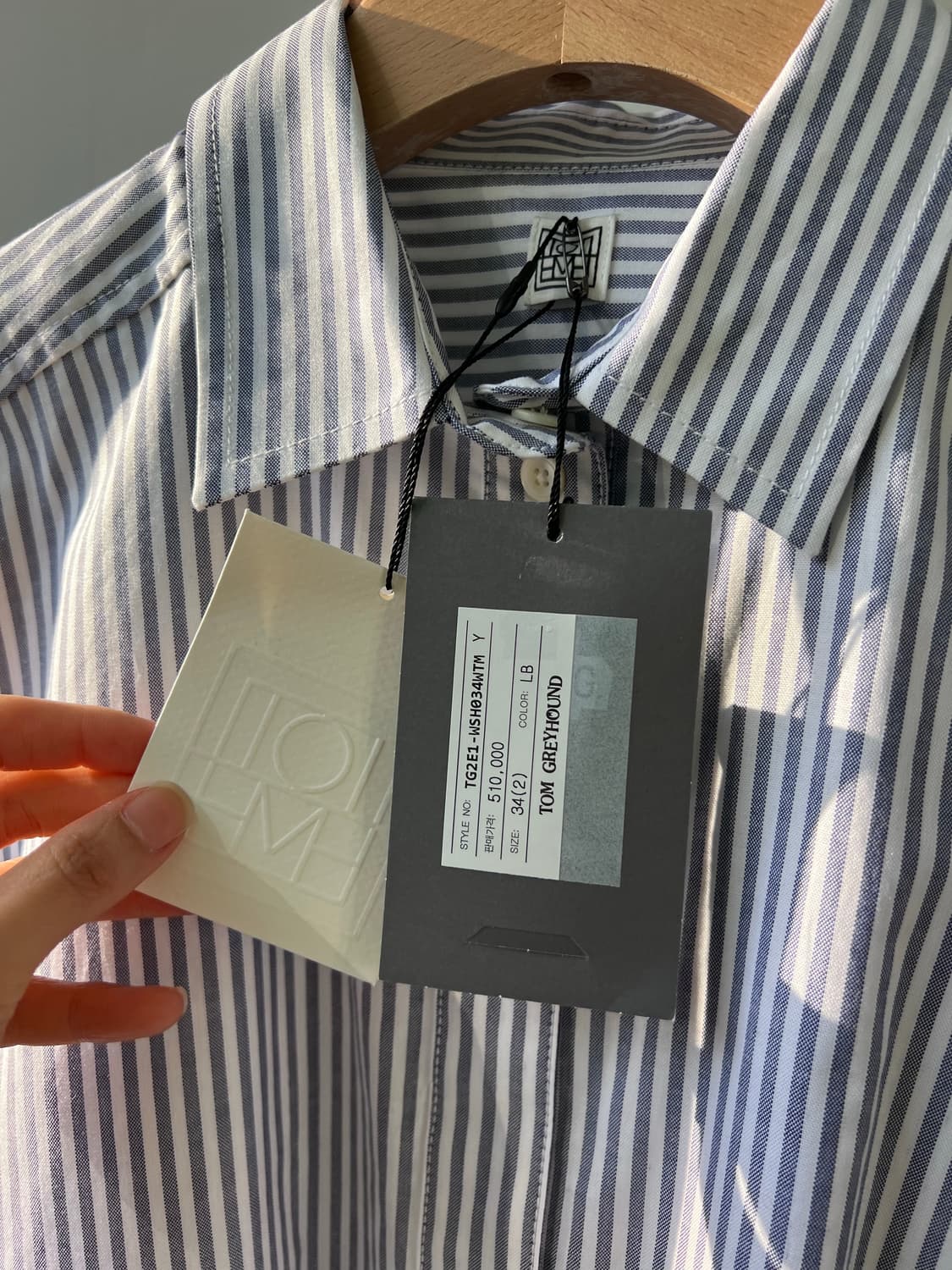 (새상품) toteme 토템 오버핏 셔츠 상품이미지5