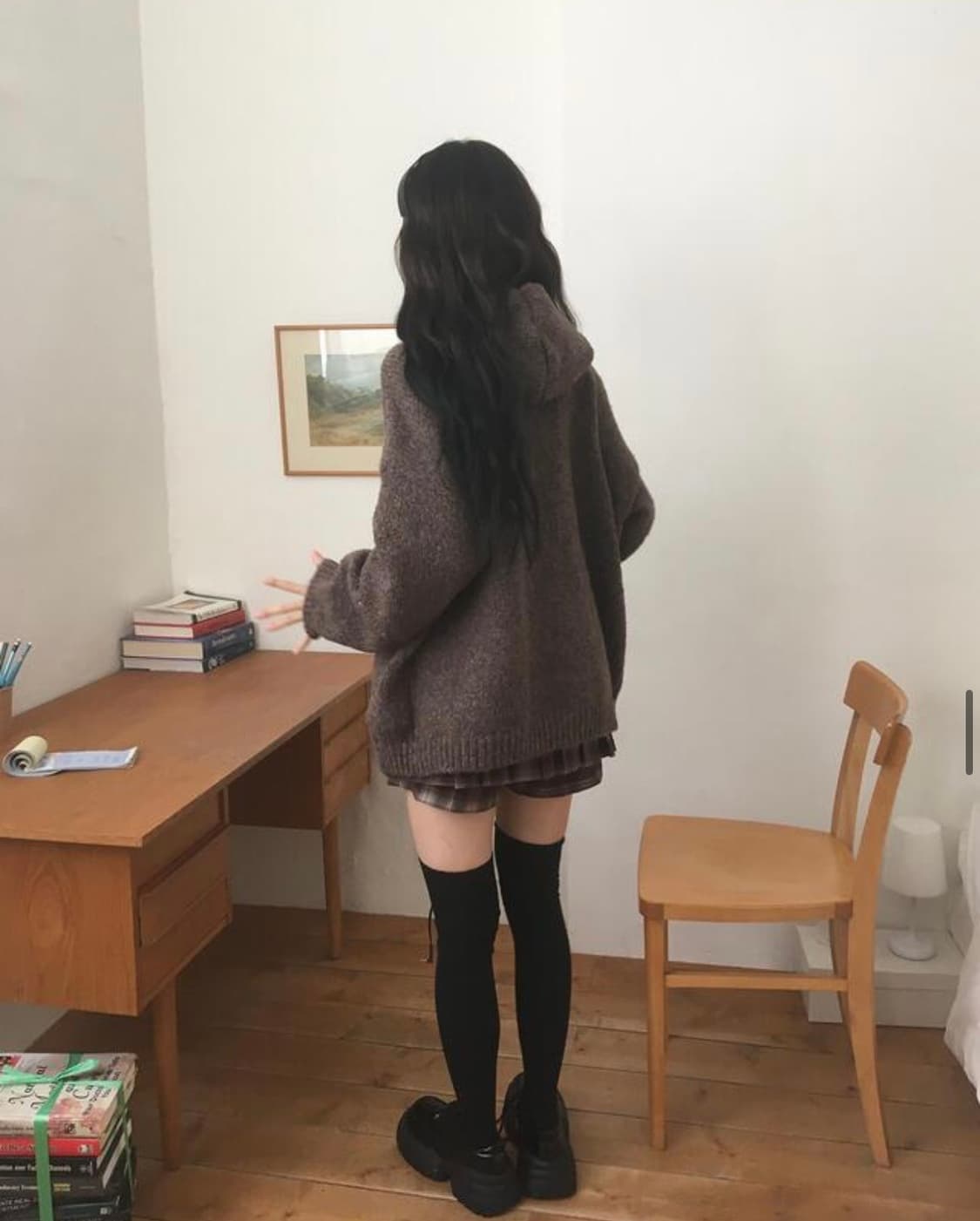 떡볶이 후드 오버 가디건 상품이미지7