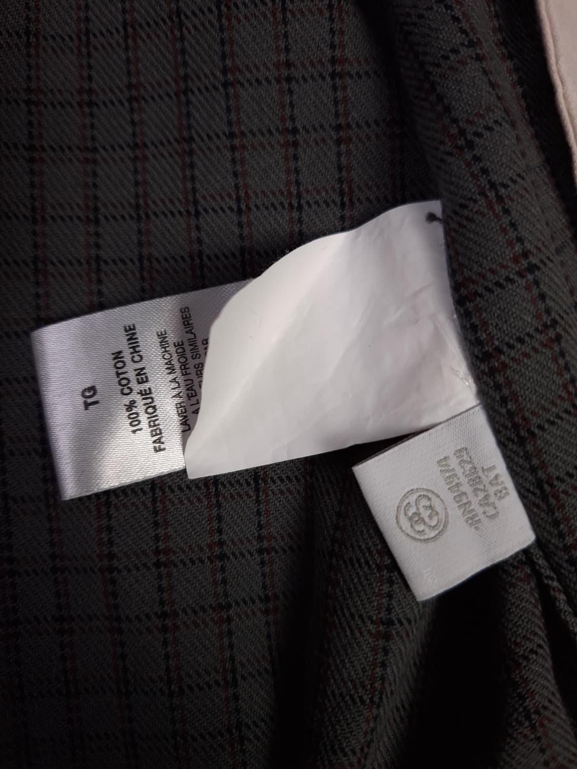 오리지날 스투시 체크 그레이 개러지 자켓 상품이미지4