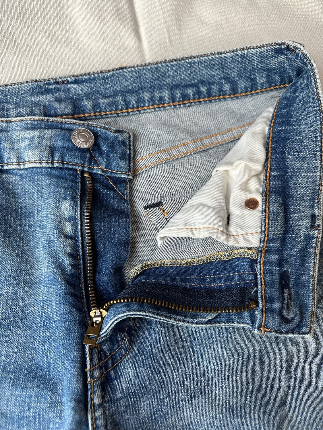 리바이스 511 연청 데님 팬츠 32 상품이미지3