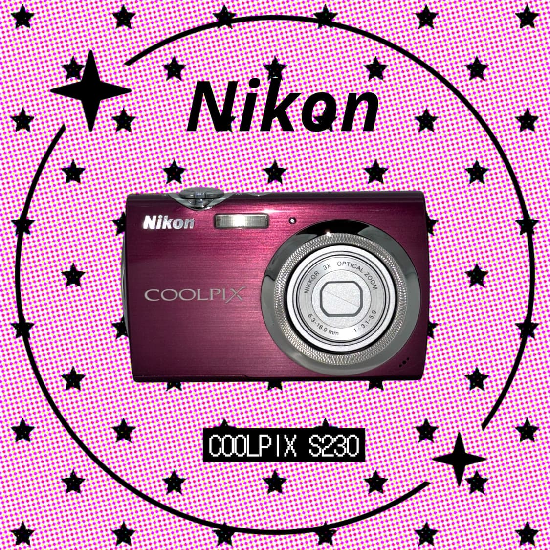 (꾸미기 기능🖌️✨) 니콘 쿨픽스 S230 디지털카메라 디카 상품이미지1