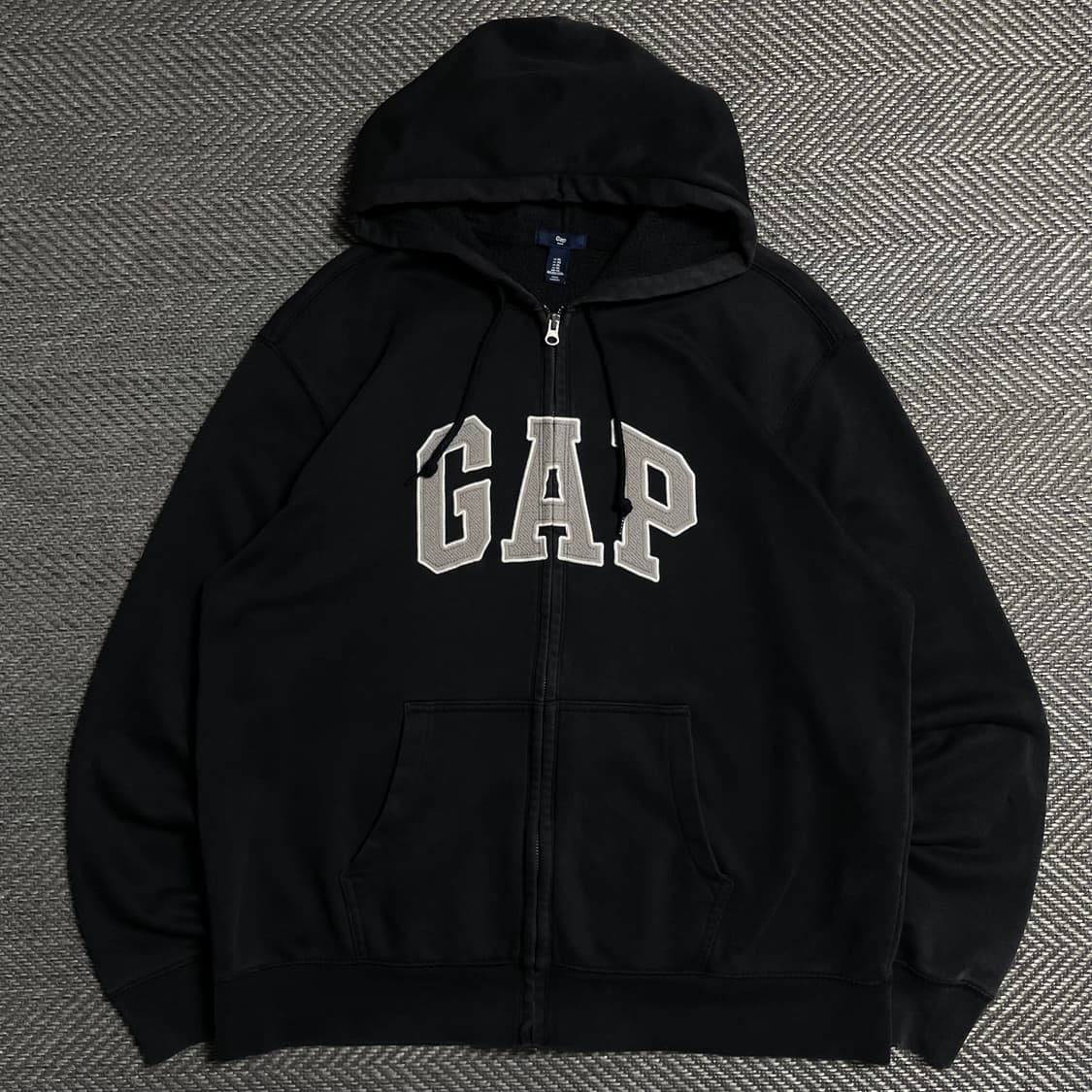 GAP 빅로고 박시핏 베이직 후드 집업 y 5480 상품이미지2