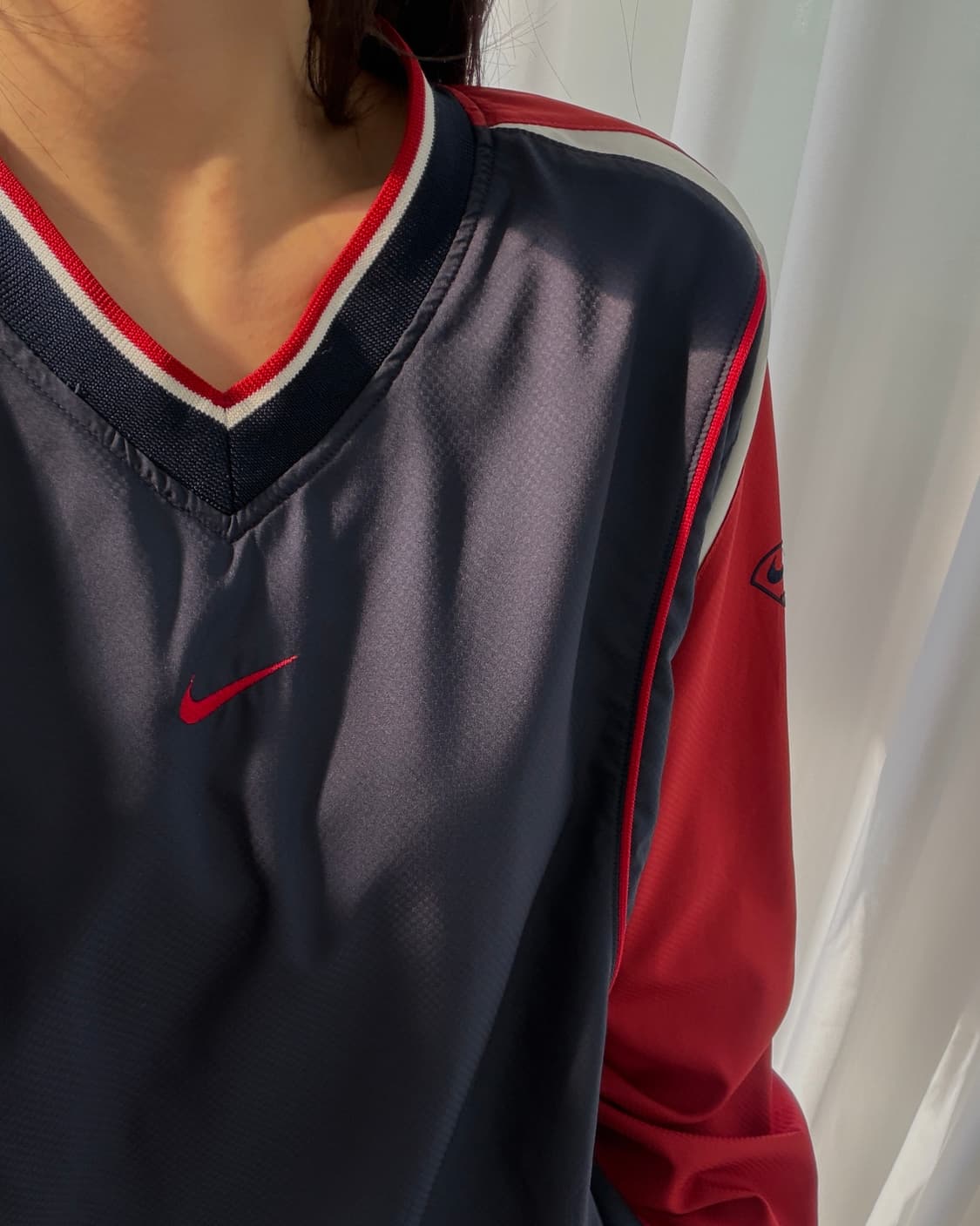 [M]나이키 JPN 올드스쿨 빅스우시 웜업 바람막이 상품이미지4