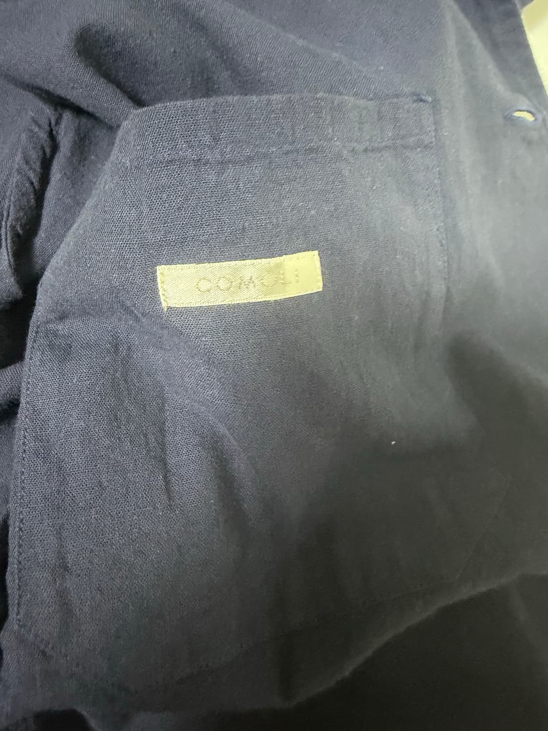 코모리 밴드 칼라 셔츠 상품이미지4