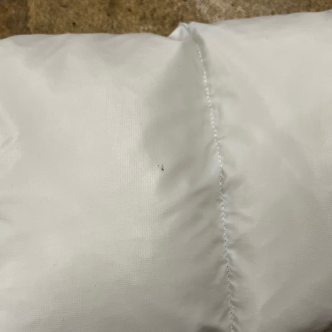 [정품/S] 노스페이스 우먼 눕시 크롭 패딩 화이트 b14 상품이미지4