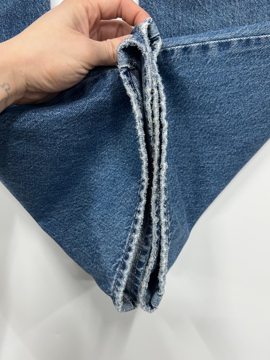 리바이스 배기핏 나팔핏 부츠컷 연청 데님 팬츠 상품이미지4