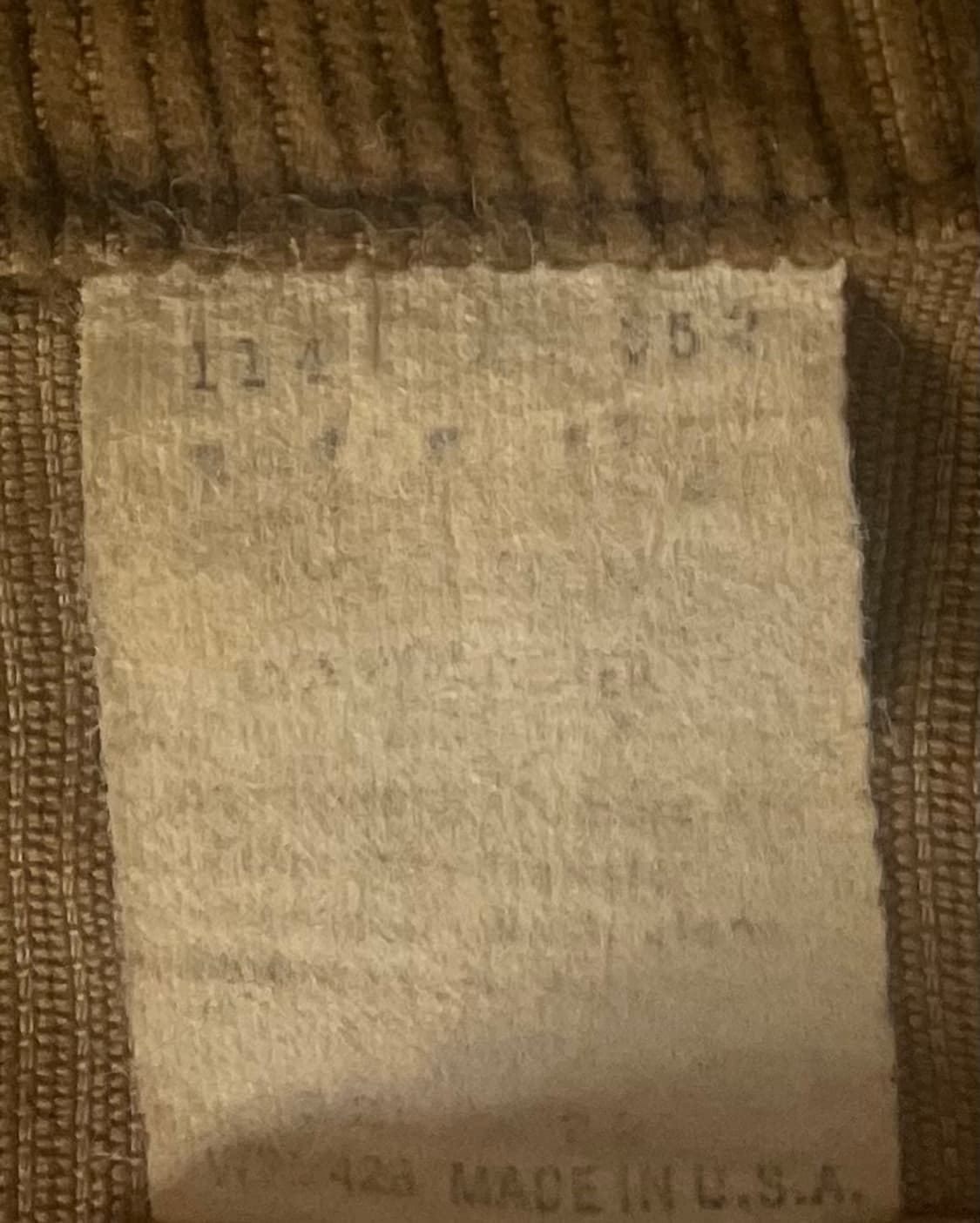 빈티지 리바이스 70년대 코듀로이 트러커 자켓 상품이미지4