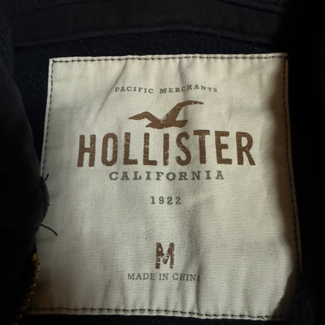 홀리스터 블랙 후드집업 m 상품이미지3