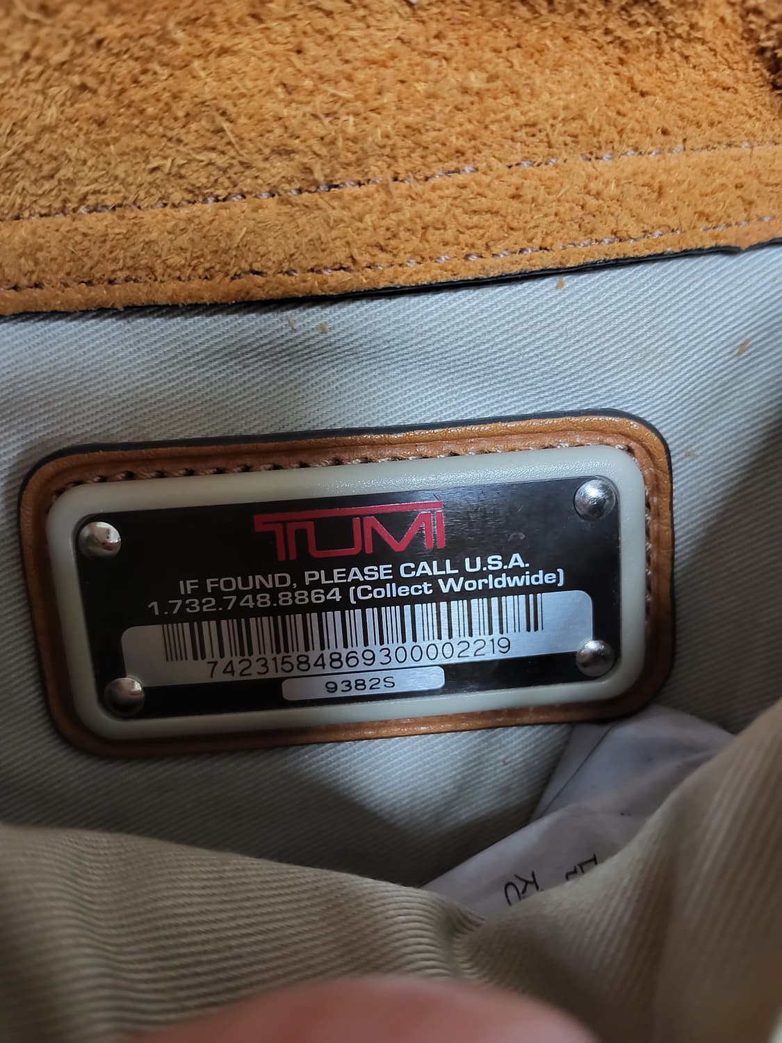 투미 백팩 정품 천연소가죽 상품이미지10