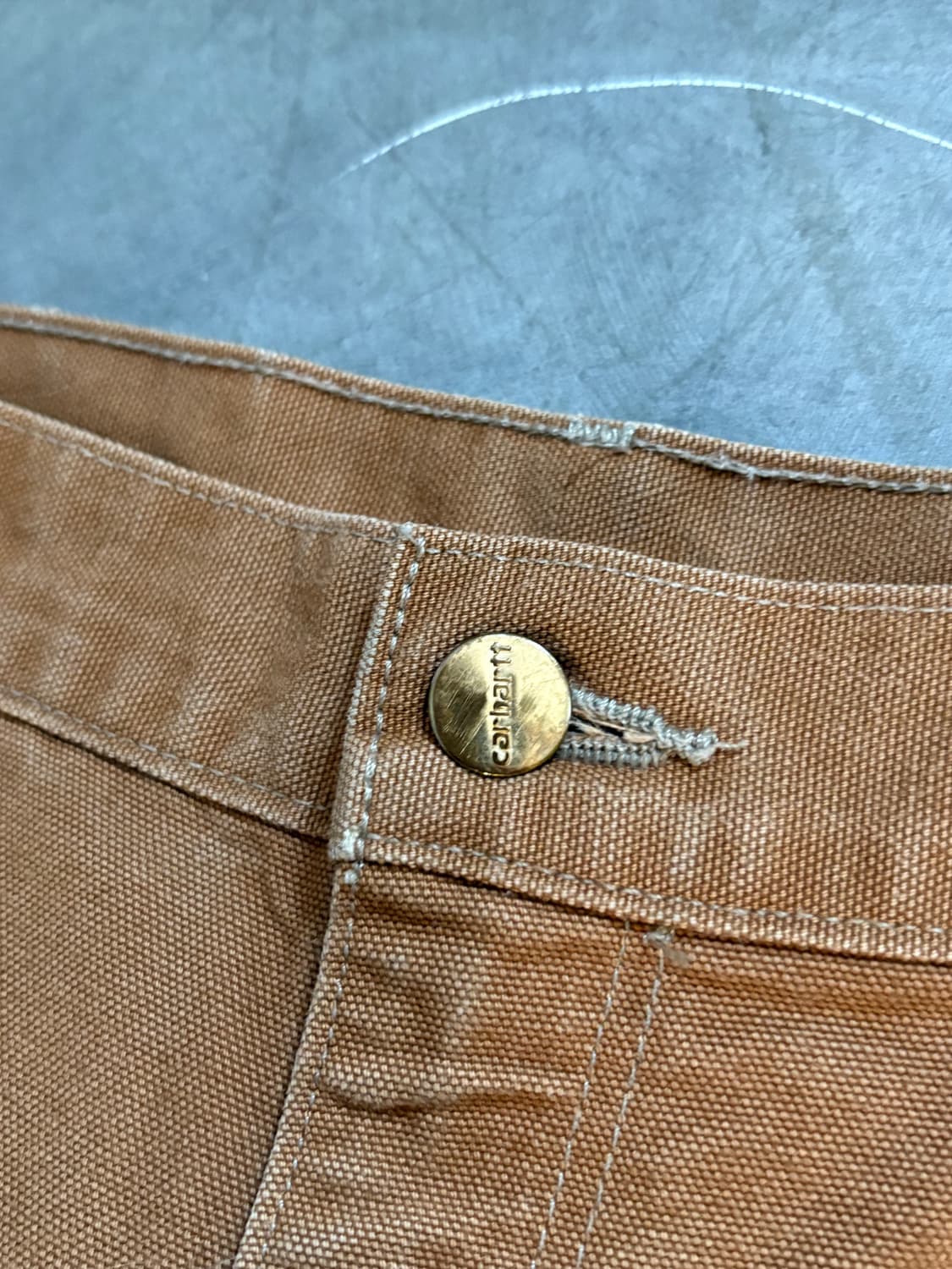 Carhartt 칼하트 더블니 캔버스 워크 팬츠  상품이미지5