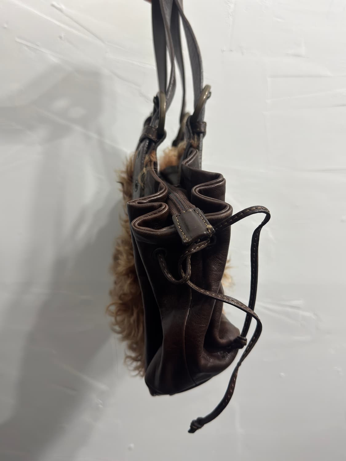 roberta gandolfi genuine fur&leather bag 상품이미지2