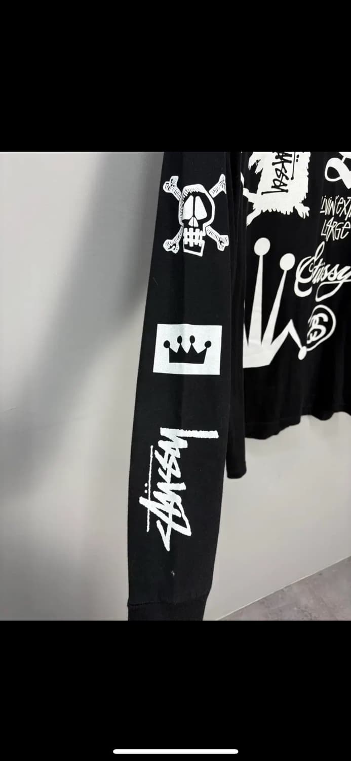 스투시 시그니처 프린팅 8볼 롱 슬리브 H1409 상품이미지5