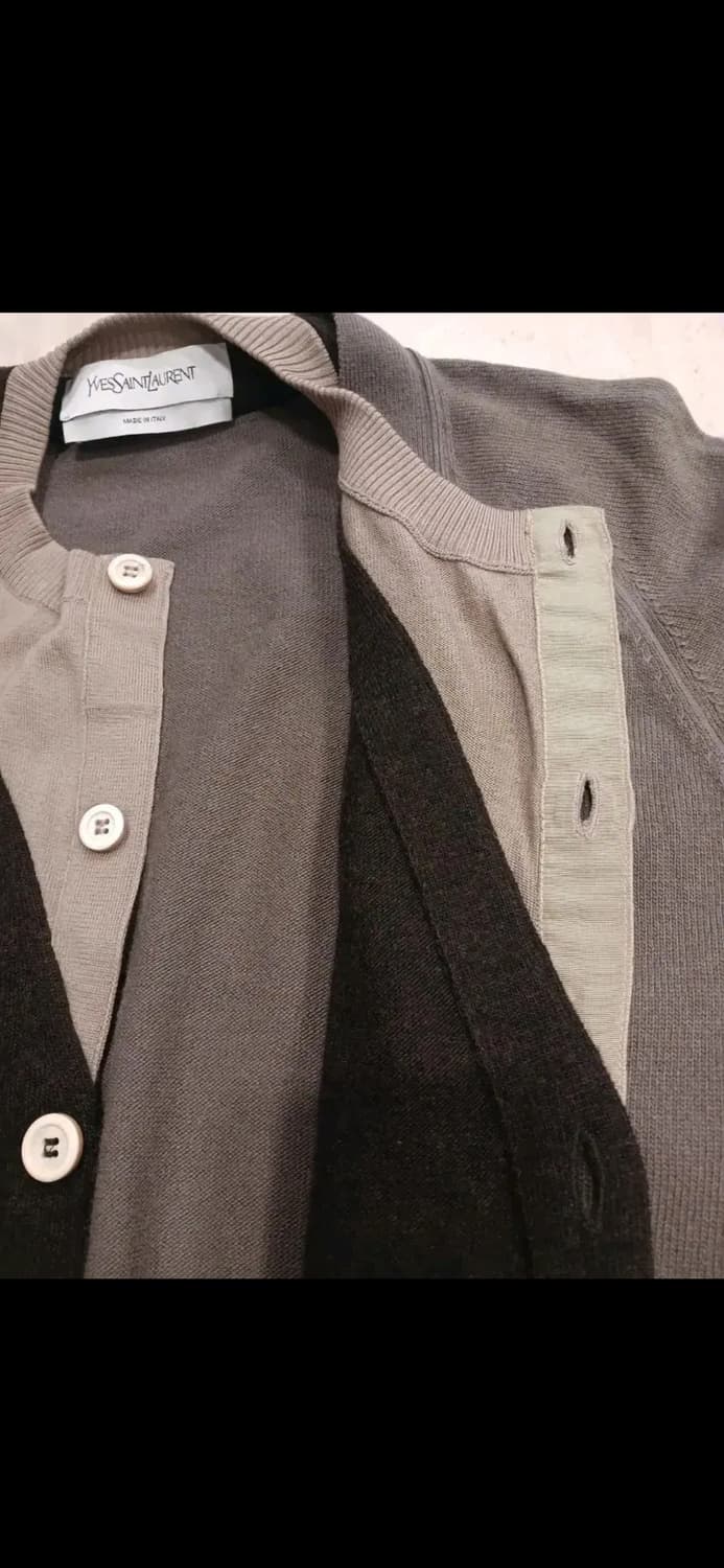 YSL rive gauche LAYERED KNIT CARDIGANS 상품이미지6