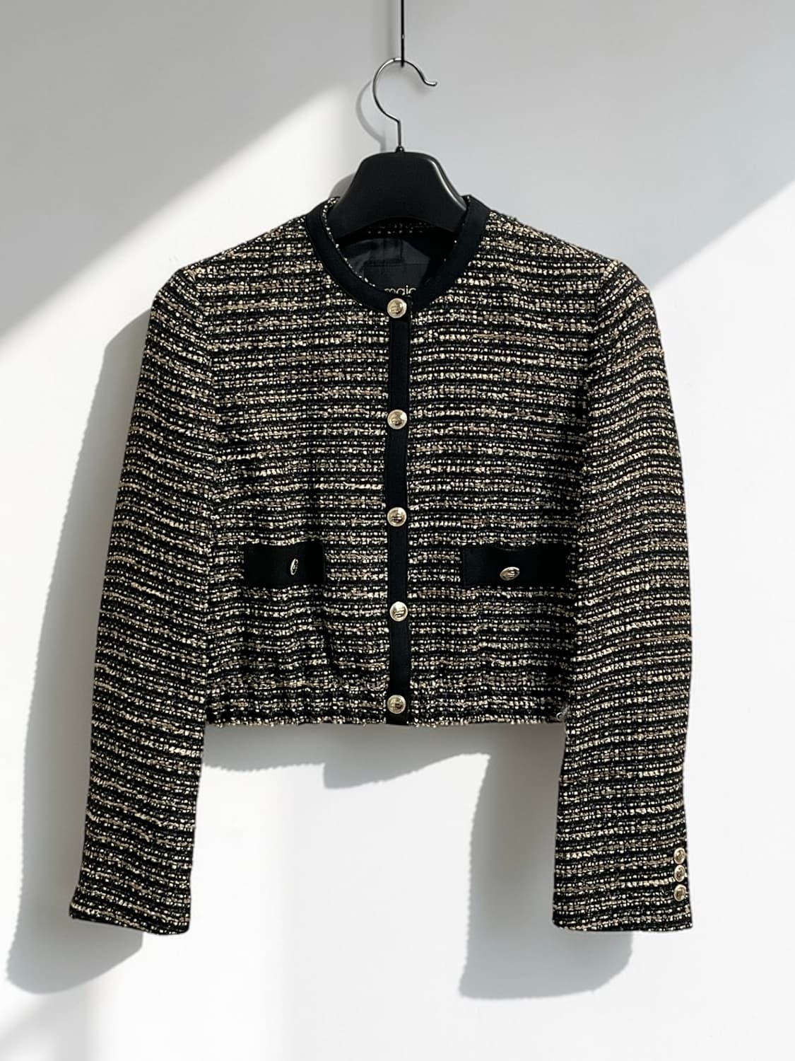 마쥬 트위드 크롭 자켓 상품이미지1