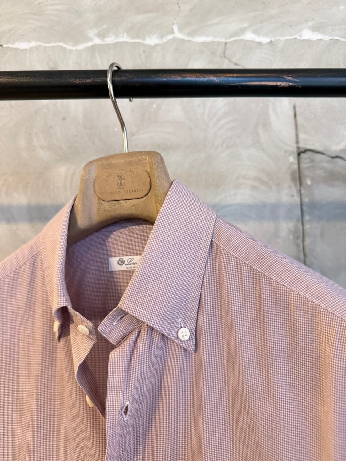 로로피아나 버튼다운 셔츠 100 상품이미지3