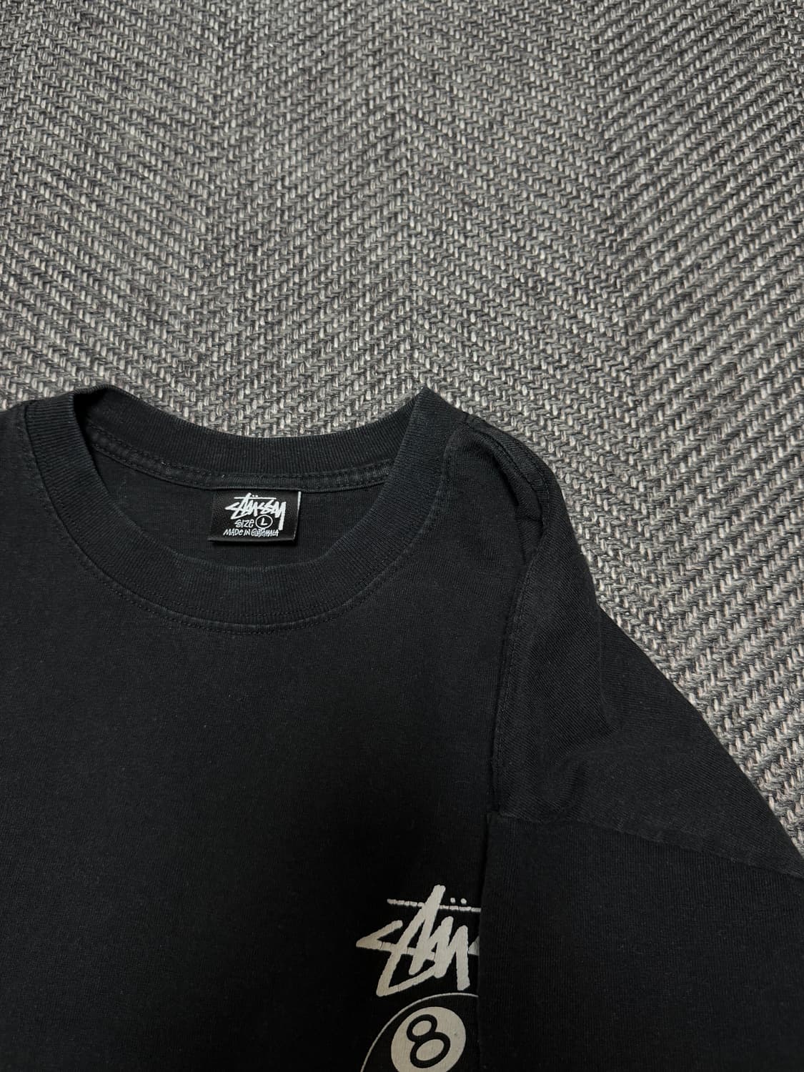 스투시 8볼 티셔츠 블랙 - 22SS 상품이미지4