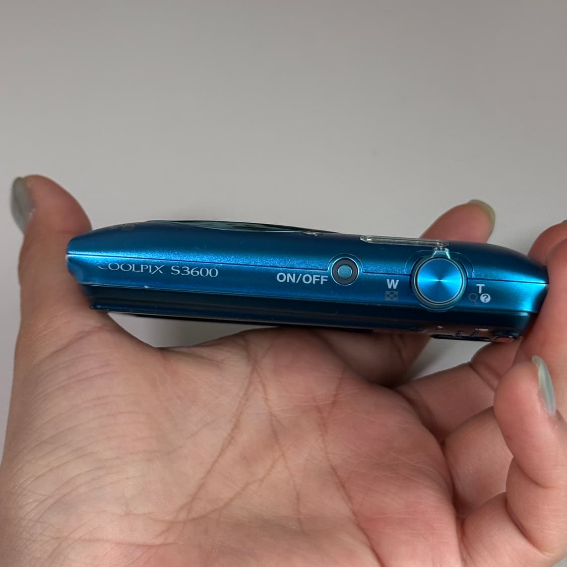 니콘 쿨픽스 S3600 빈티지 디카 디지털카메라 블루 상품이미지4