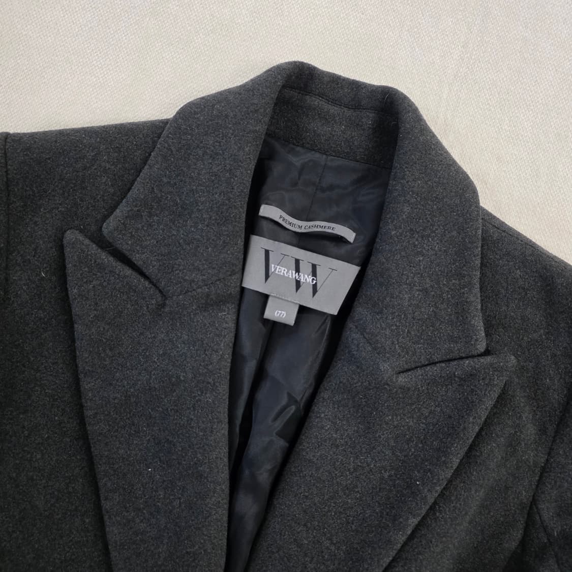 [77] 베라왕 프리미엄 캐시미어 코트 0219J 상품이미지3