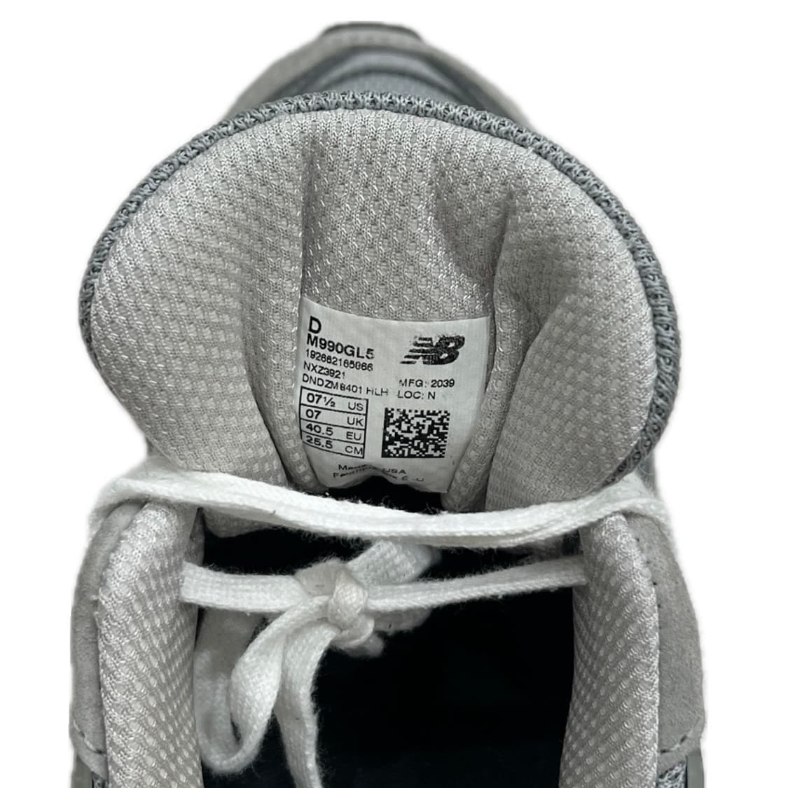 뉴발란스 990 v5 MADE IN THE USA 운동화 신발 255 상품이미지4