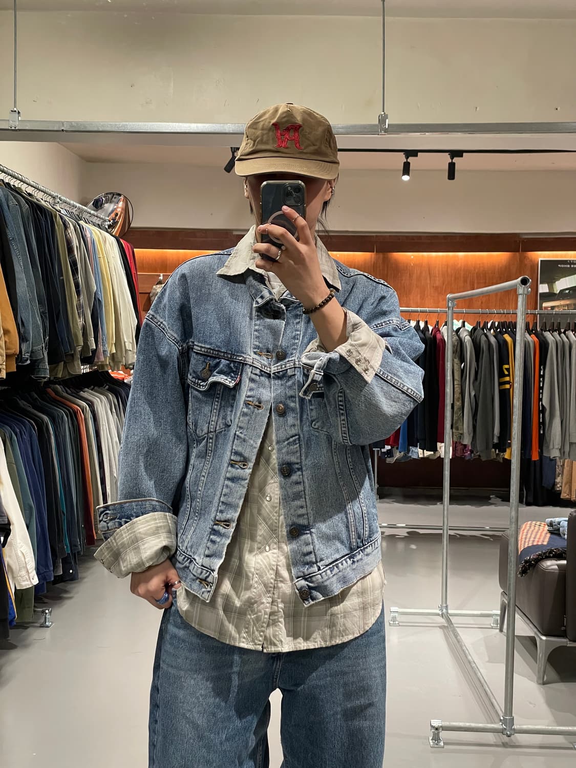 90s 리바이스 데님 자켓 상품이미지2