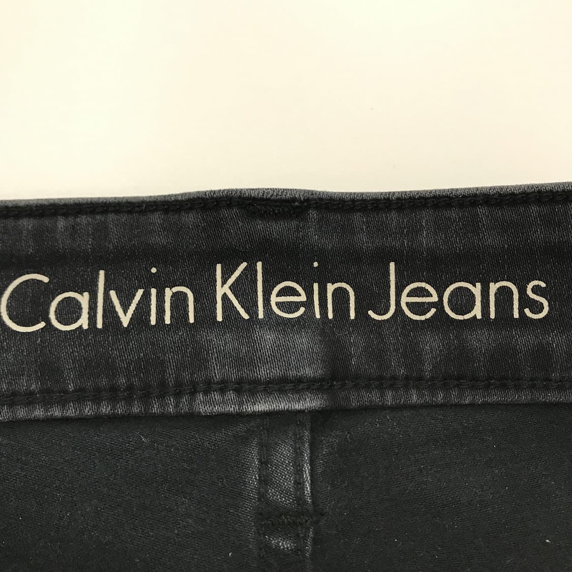 캘빈클라인 CK 워시드 블랙진 [32x34] 상품이미지5