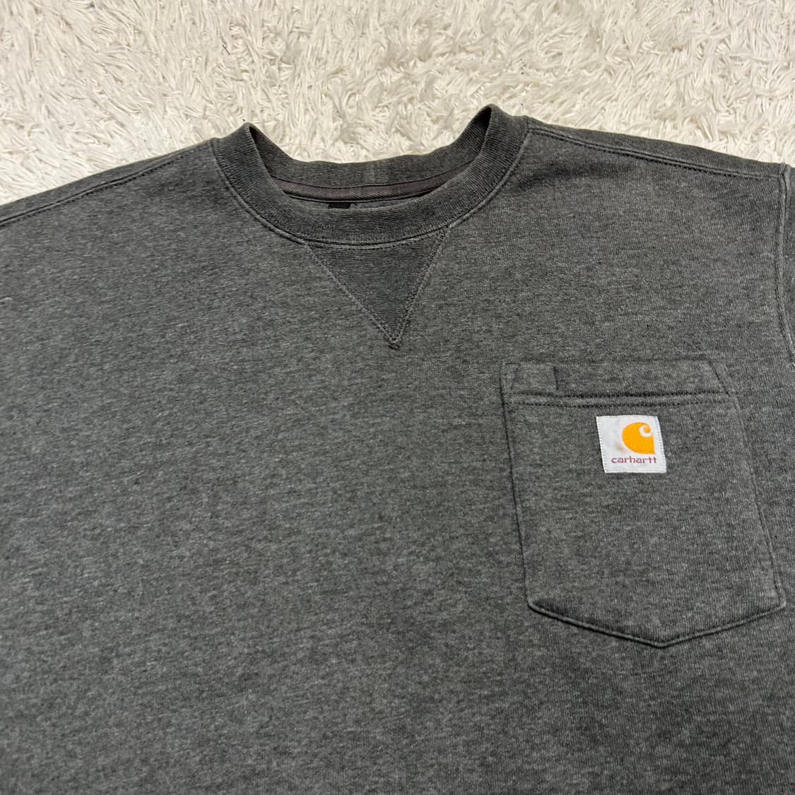 Carhartt Grey Sweatshirt 상품이미지5