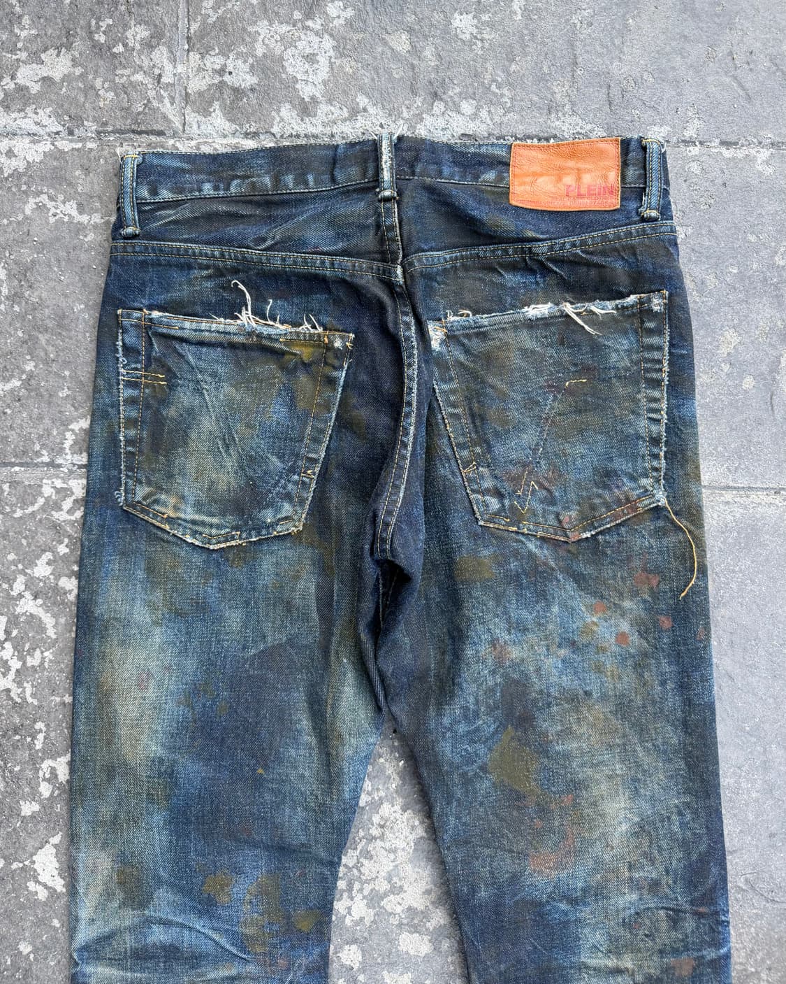 PLEIN P/V BANANA 셀비지 데님 팬츠 상품이미지6