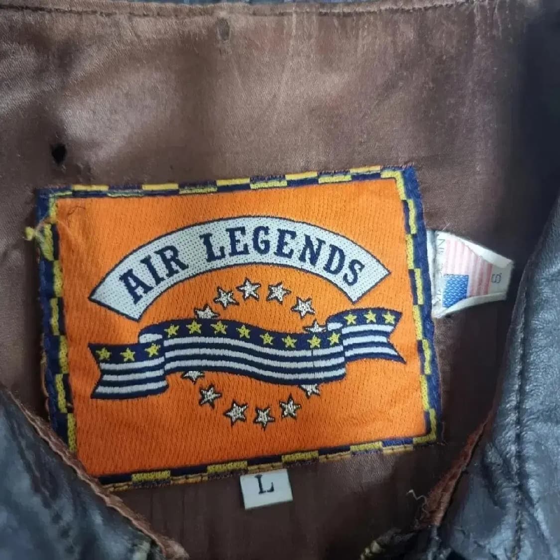 미군군납 a-2 빈티지 가죽 자켓(100) 상품이미지9