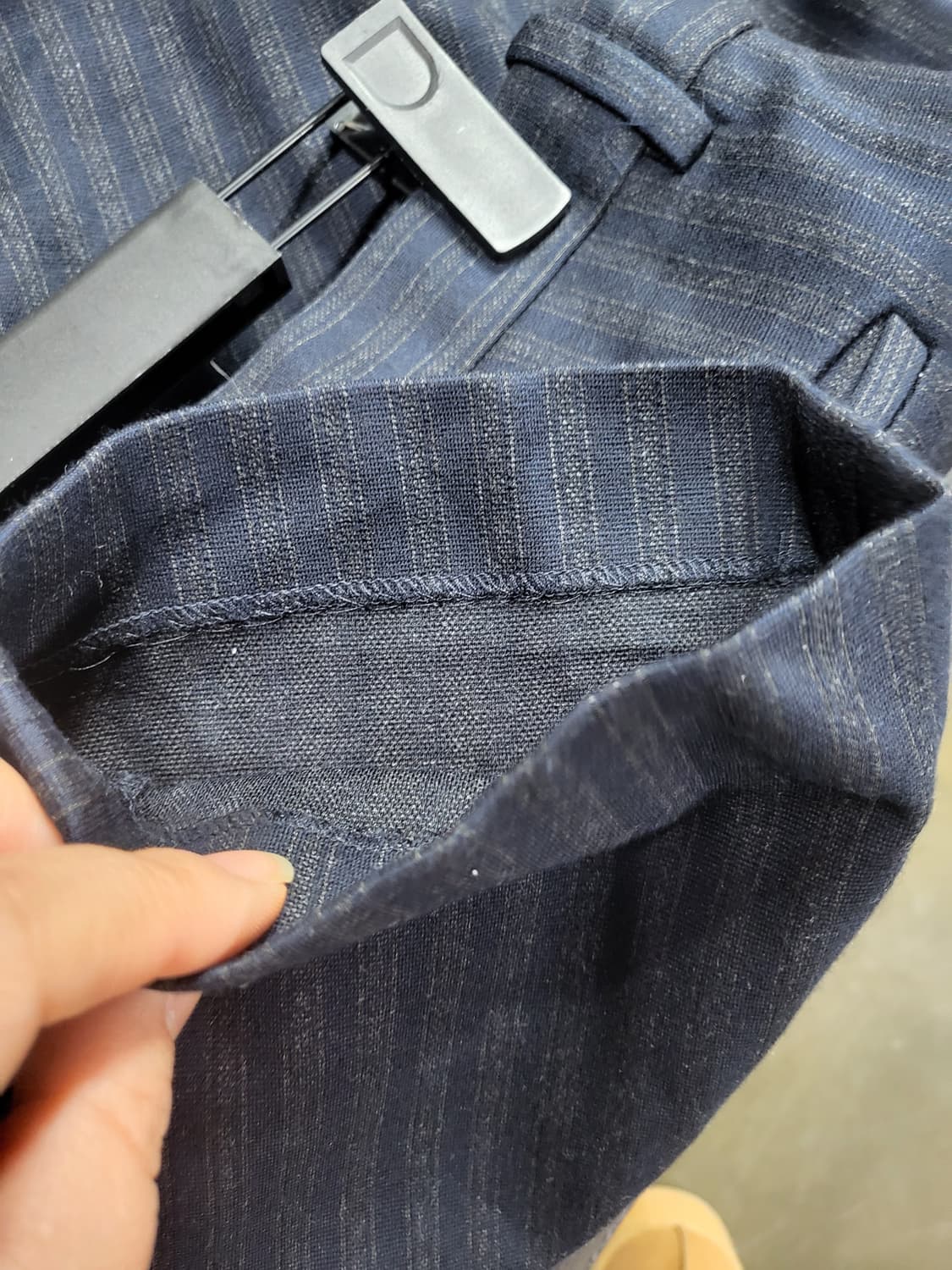 띠어리 스트라이프 팬츠 상품이미지7