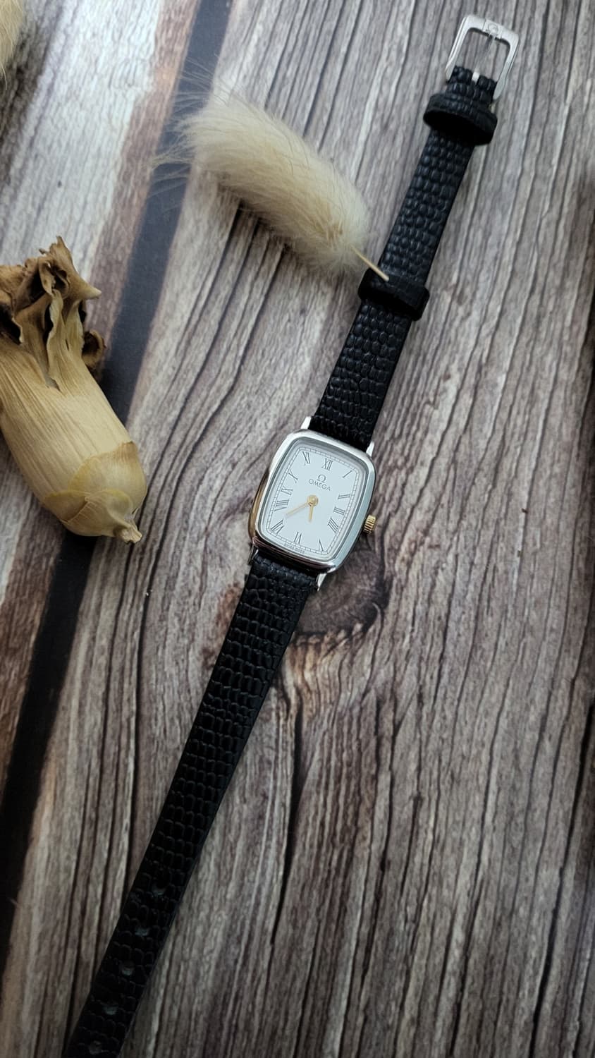 [연말세일]정품 오메가 드빌 미니멀 로만 쿼츠시계 상품이미지7