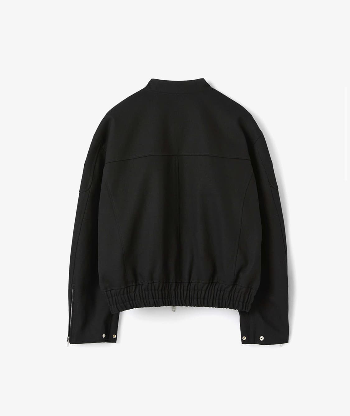 [새상품] 르마드 엠보 트윌 라이더 자켓 블랙 상품이미지3