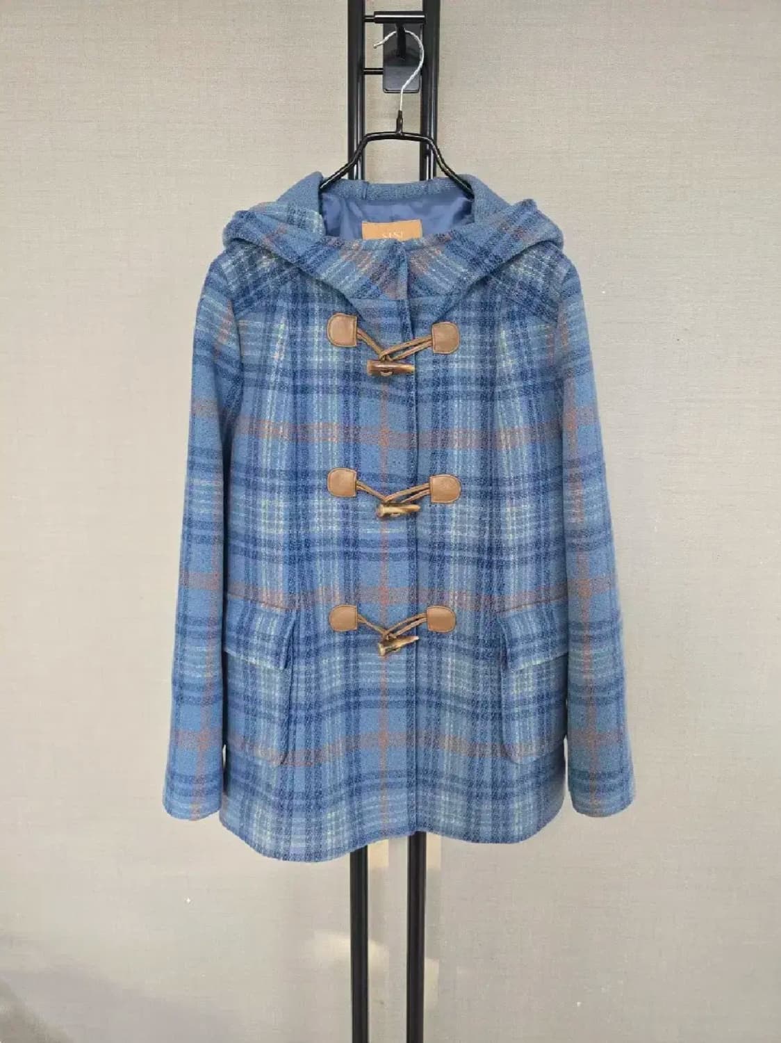 한섬 sjsj 모100% 귀여운 체크 떡볶이 상품이미지1