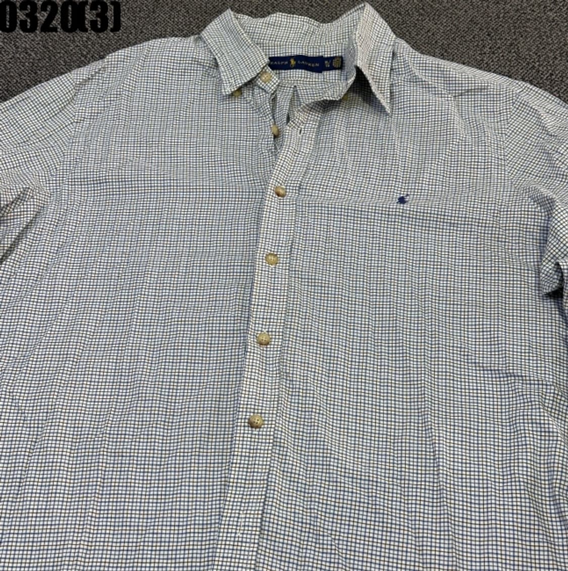 랄프로렌 체크 긴팔 셔츠 상품이미지2