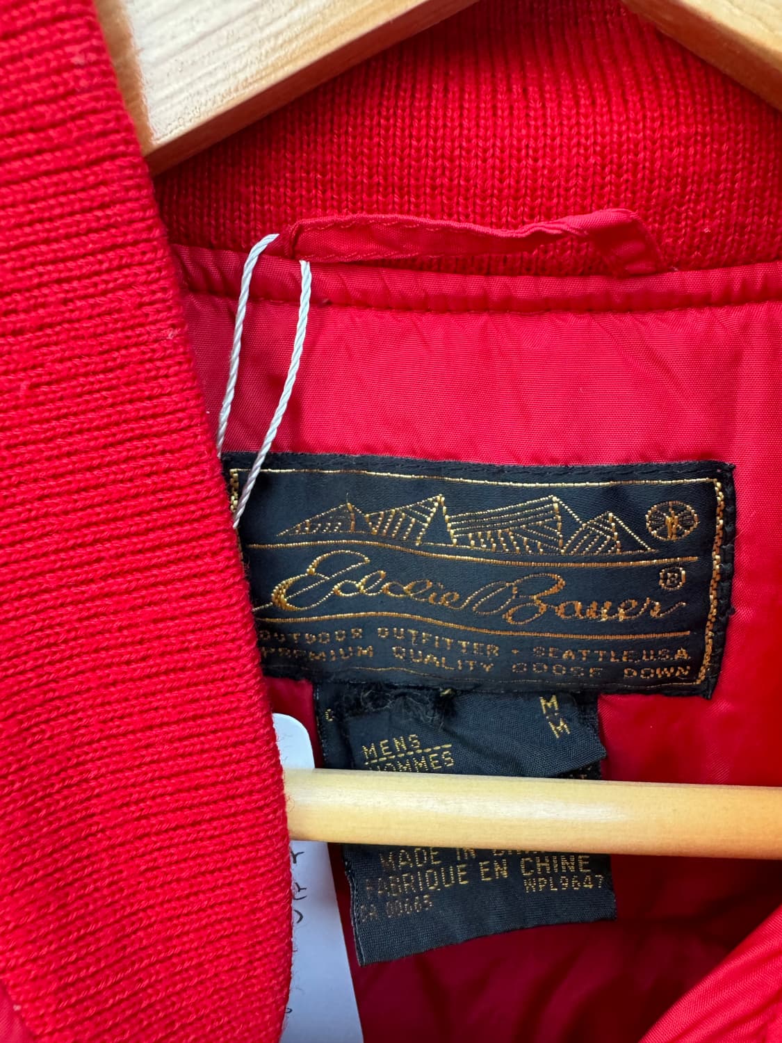 90s 에디바우어 구스 다운 패딩 베스트 조끼 m 상품이미지6