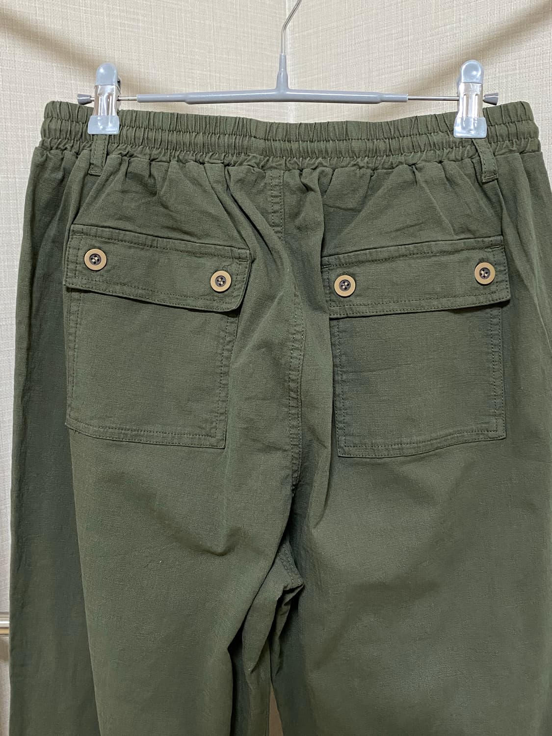 밴딩 7부 카고 바지 상품이미지5