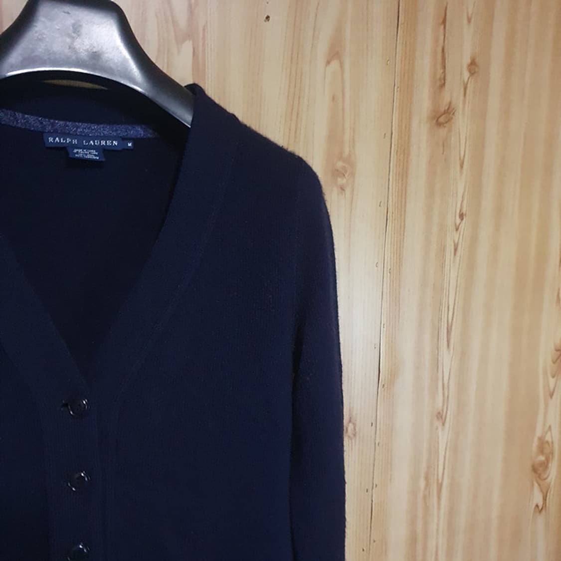 폴로 랄프로렌 울 캐시미어 혼방 가디건 자켓 M 상품이미지2