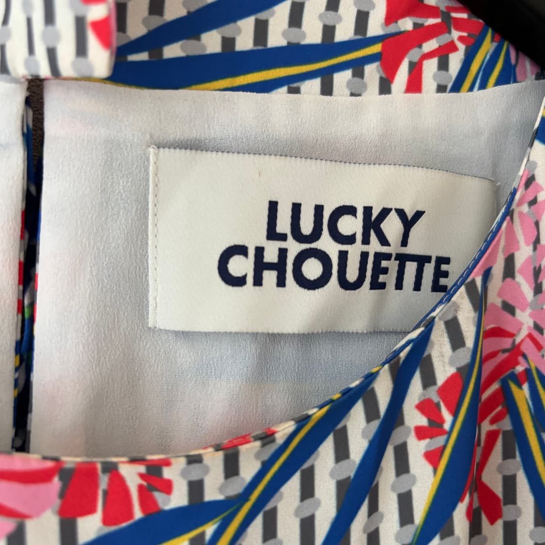 Lucky Chouette 럭키슈에뜨 플라워 프릴 원피스 38 상품이미지2