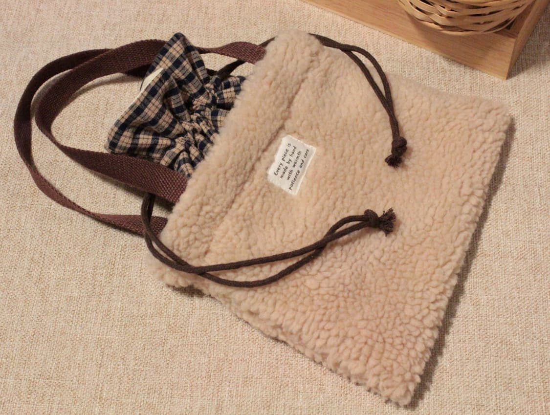 핸드메이드 미니 파우치 겸 미니백 상품이미지3