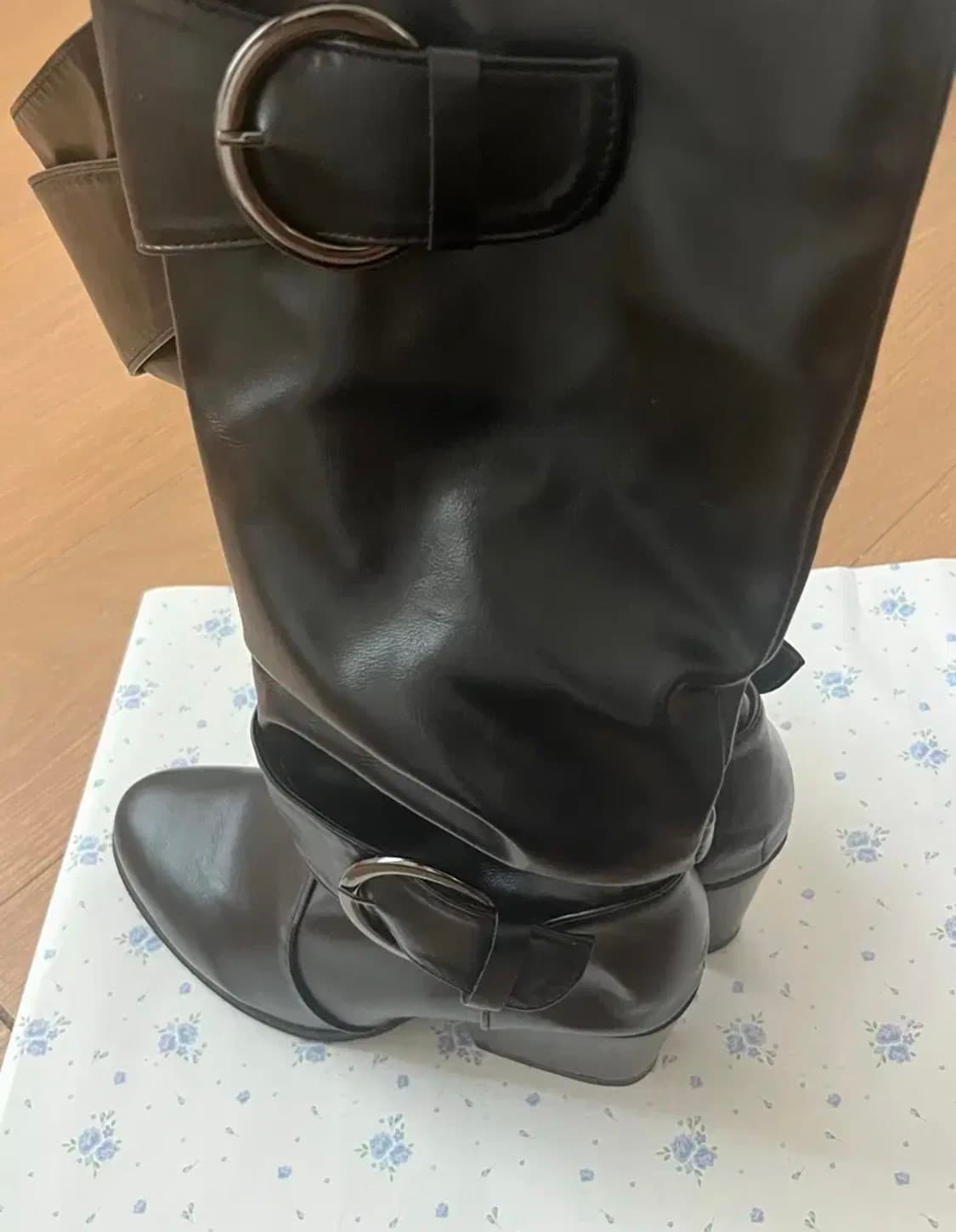 버클 벨트 부츠 235-240 상품이미지7