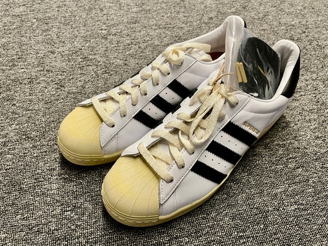 [280] 아디다스 슈퍼스타 프리미엄 화이트블랙 새제품 상품이미지1