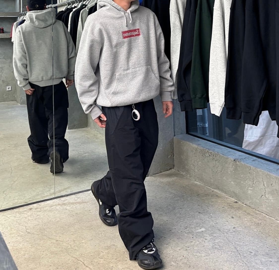 슈프림 인사이드아웃 후드 L 상품이미지1