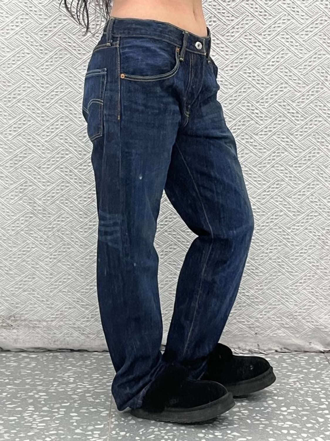 리바이스 504 올드스쿨 빈티지 워싱 데님팬츠 32인치 C07670 상품이미지2