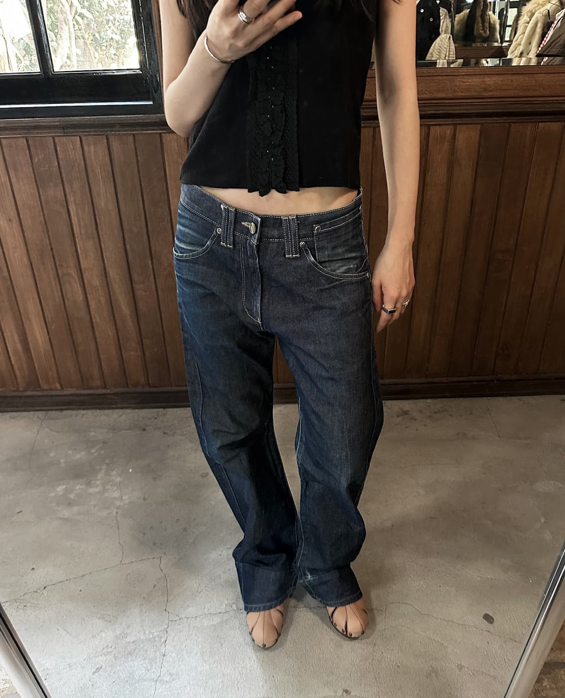 LEVI'S engineered 001 blue jeans w30 상품이미지1