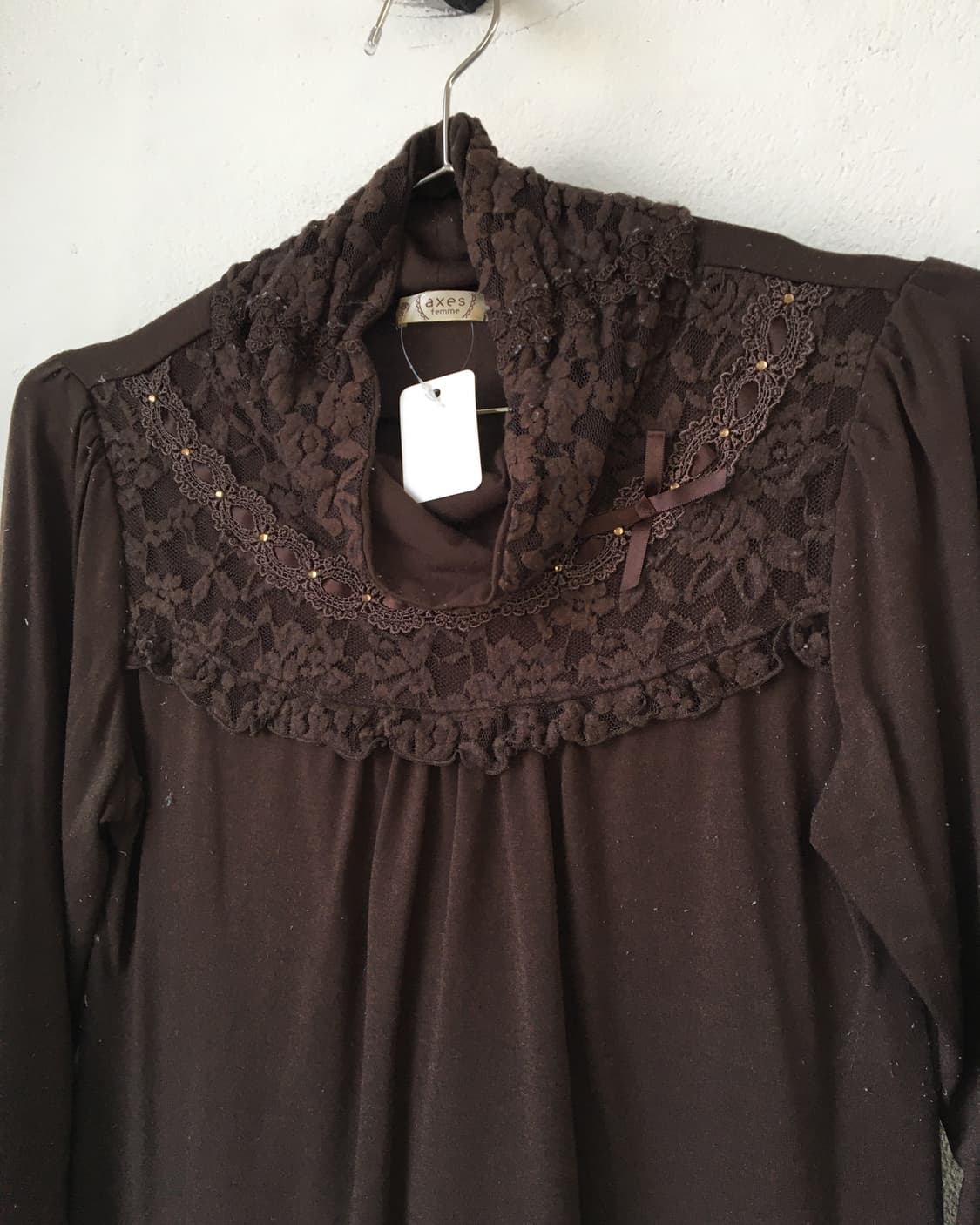 Axes femme high neck sleeve 상품이미지5