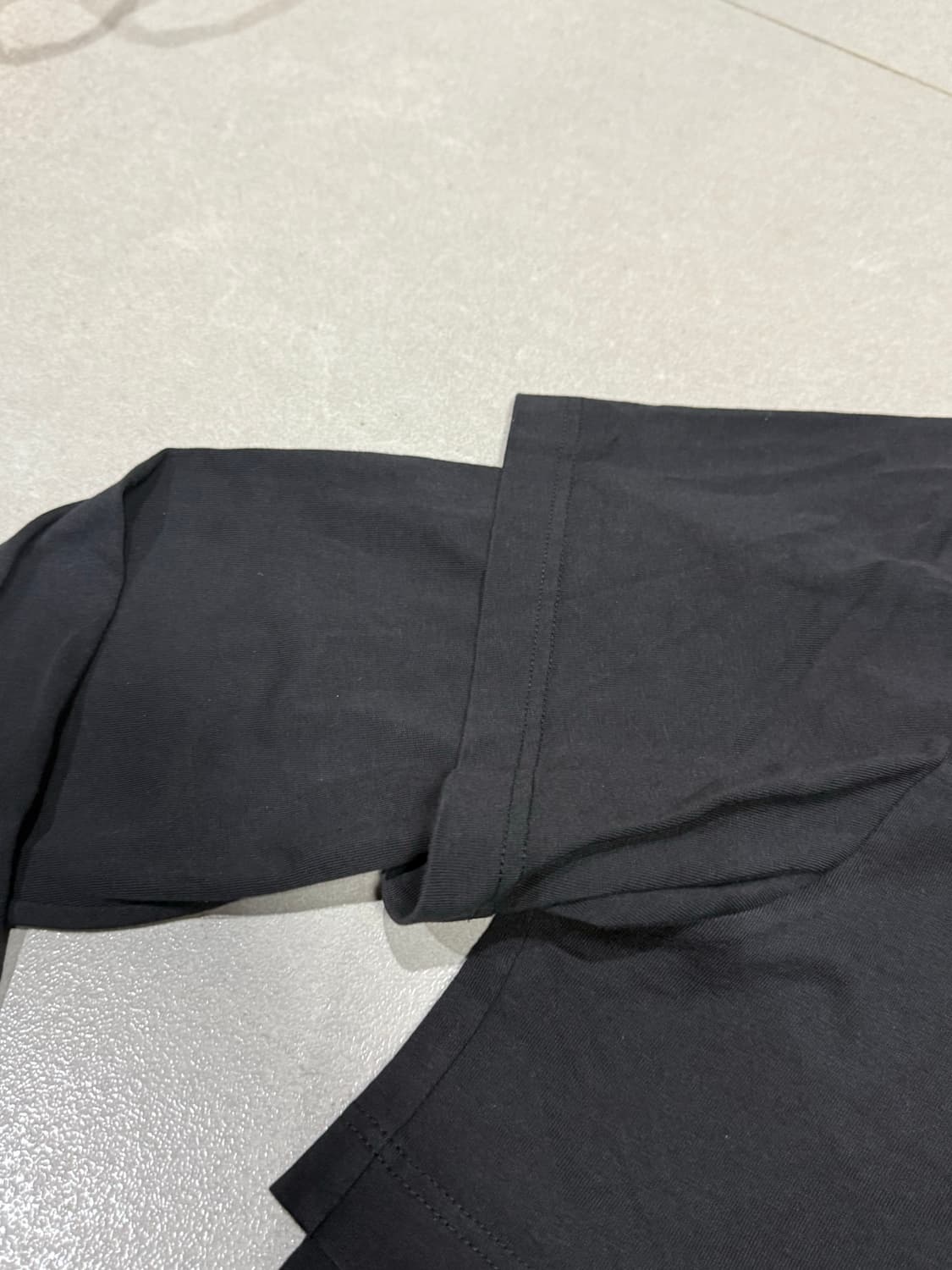 꼼데가르송 아카이브 이중 원단 레이어드 롱슬리브 티셔츠 상품이미지2