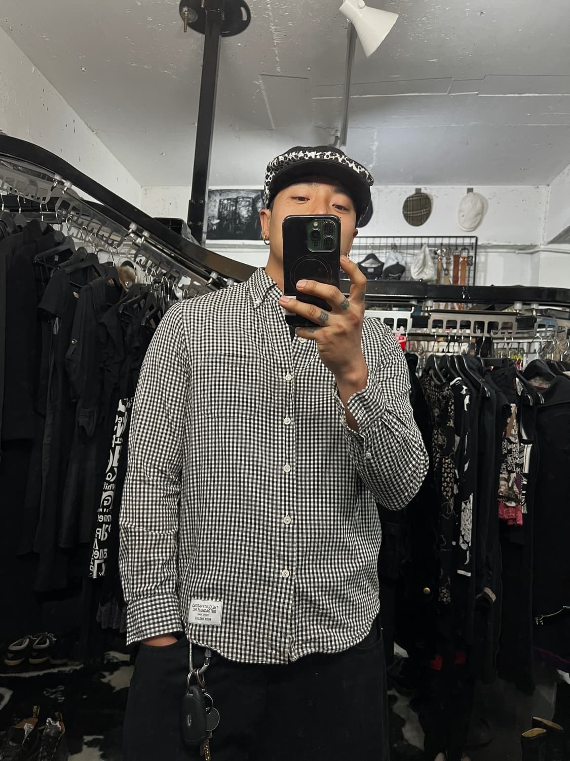 와코마리아 FTL 체크셔츠 상품이미지1