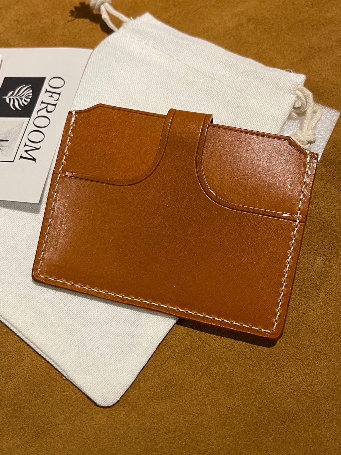에이징 소가죽 슬림 카드지갑 상품이미지3
