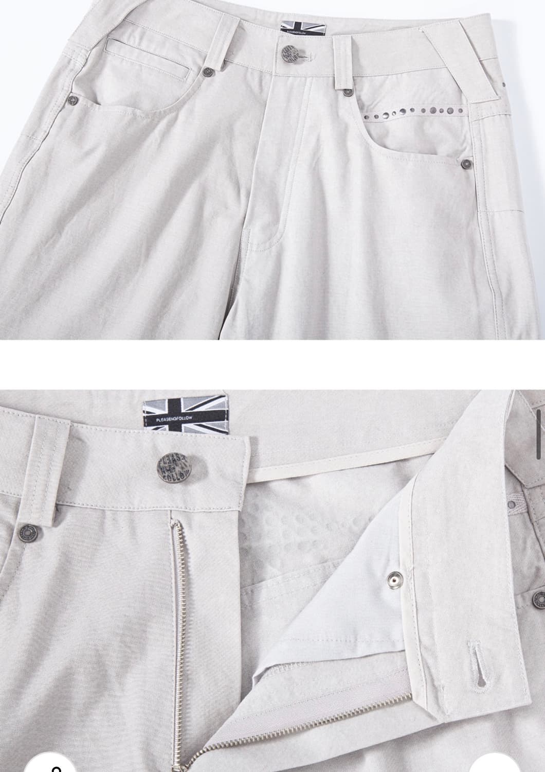 플리즈노팔로우 팬츠 Alexa Ston Pants (Light Grey) 상품이미지5